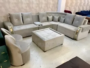 Order Feature - Rich Sofa (L+ 2 Mini King). ሶፋ