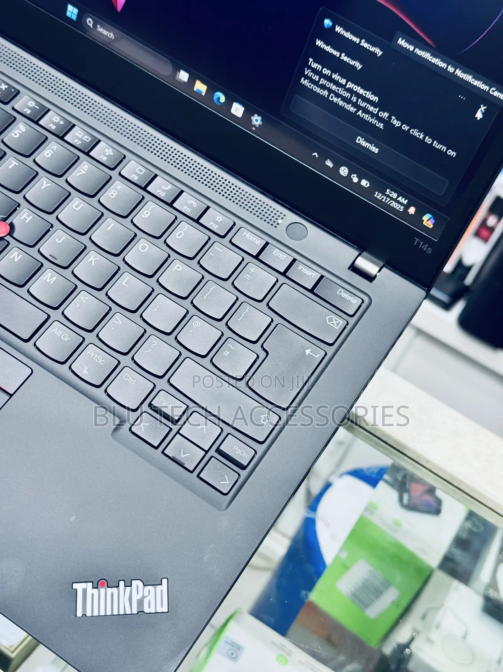 New Laptop Lenovo Thinkpad T14s Gen 2 8GB Intel Core I5 SSD 512GB