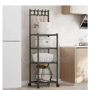 Versatile Rolling Storage Organizer With Multiple Tiers