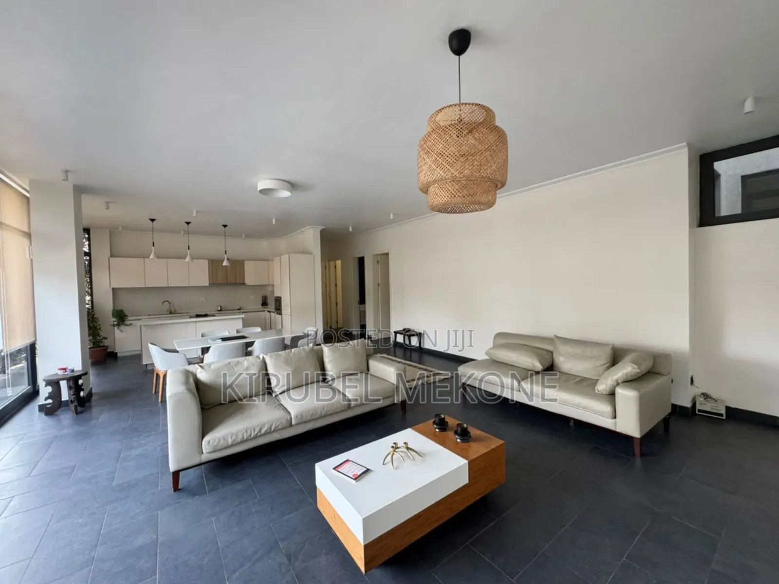 Furnished 3bdrm Apartment in Bole for rent