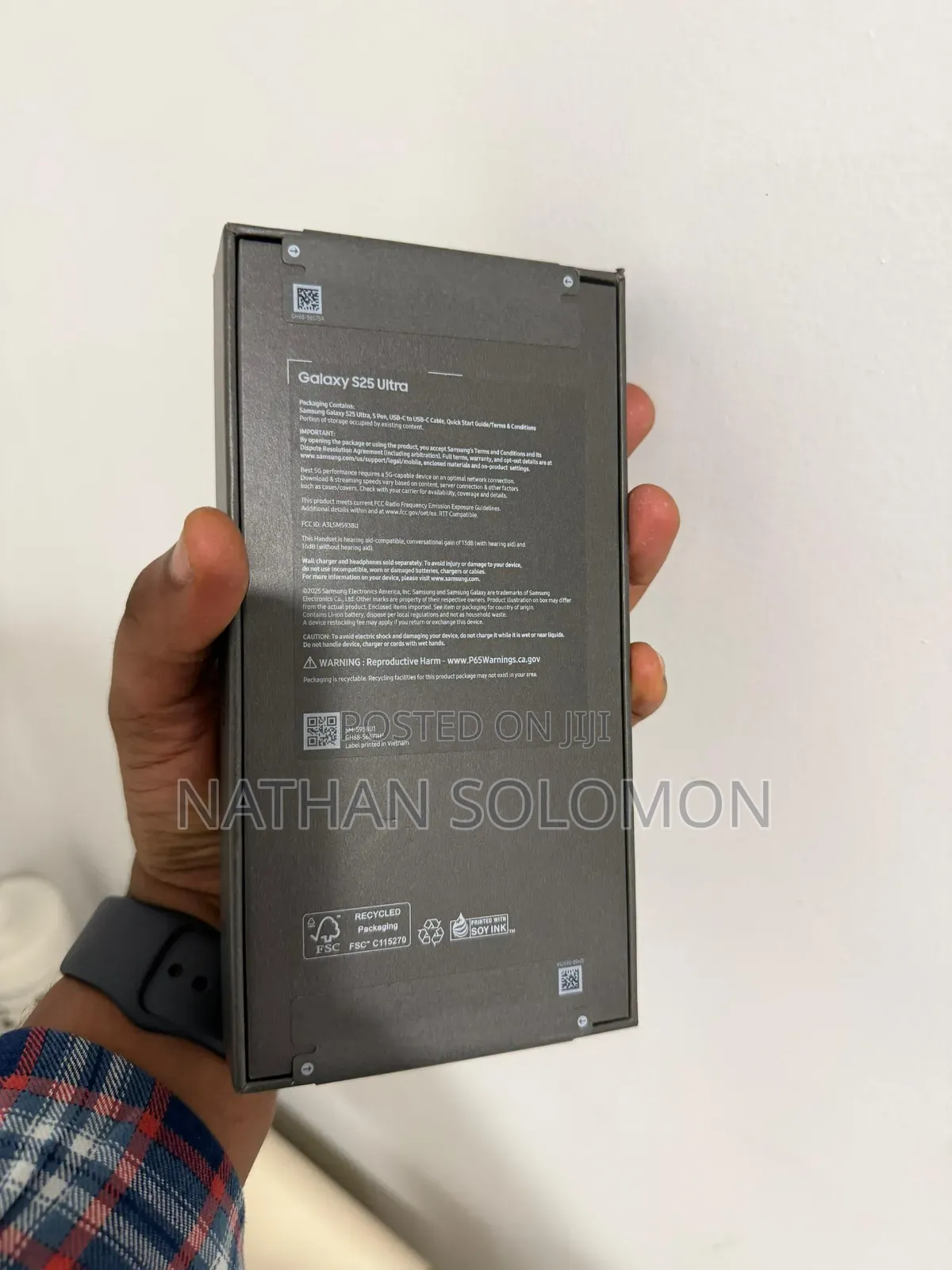 New Samsung Galaxy S25 Ultra 1 TB Gray