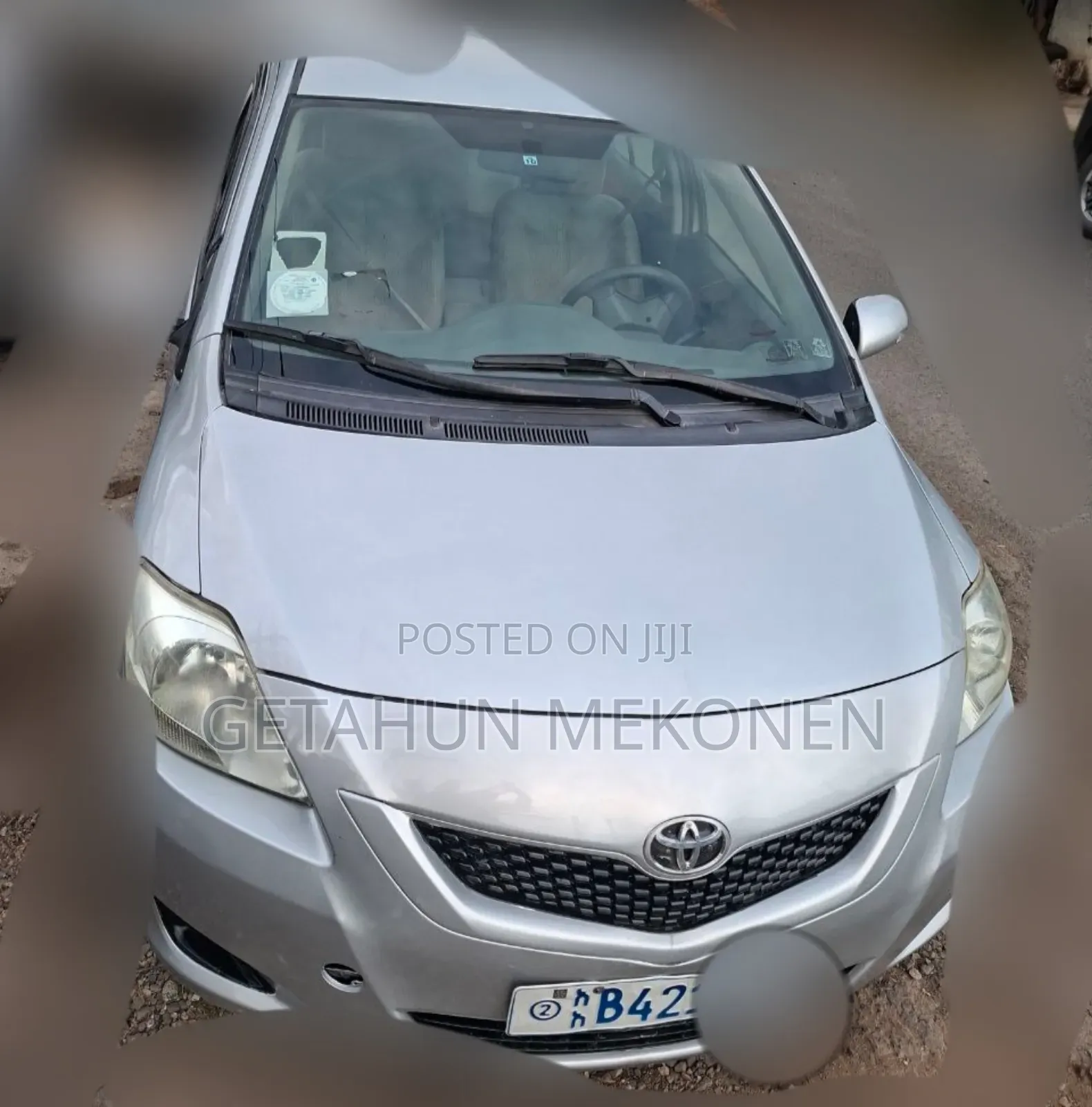 Toyota Belta 2010 Silver