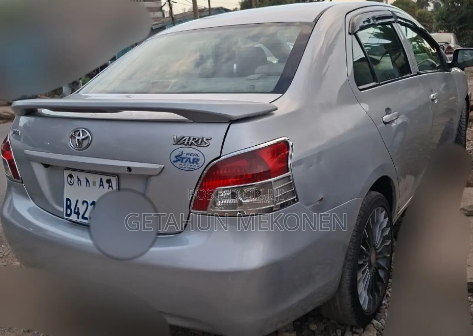 Toyota Belta 2010 Silver