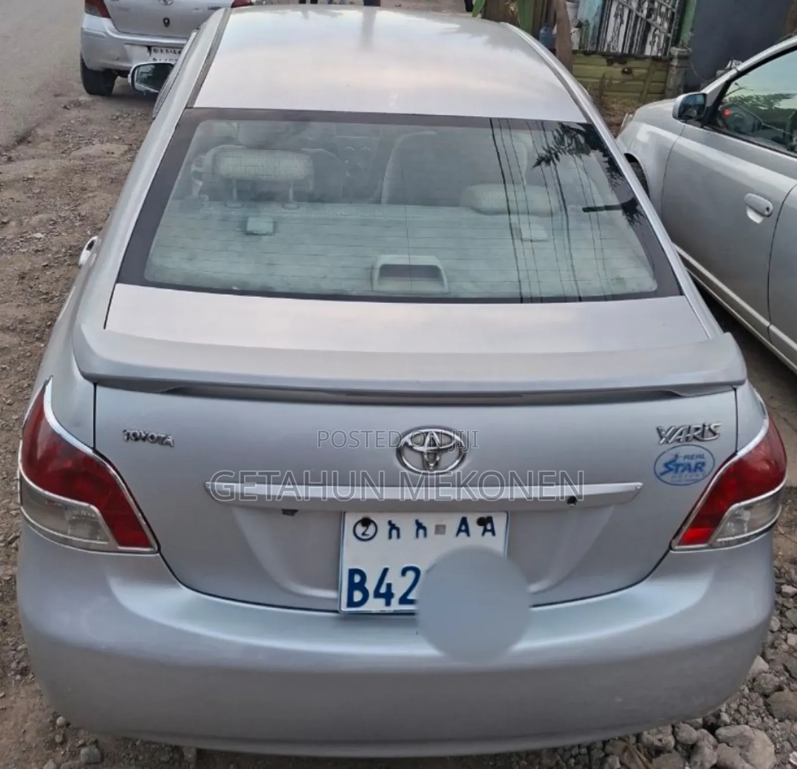 Toyota Belta 2010 Silver