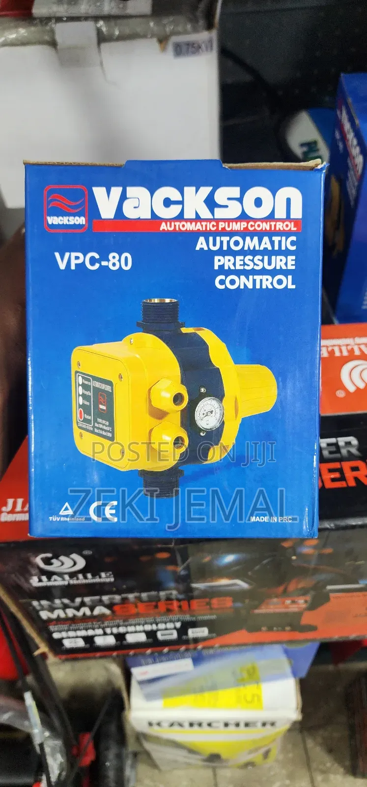 Vackson Automatic Pump Control