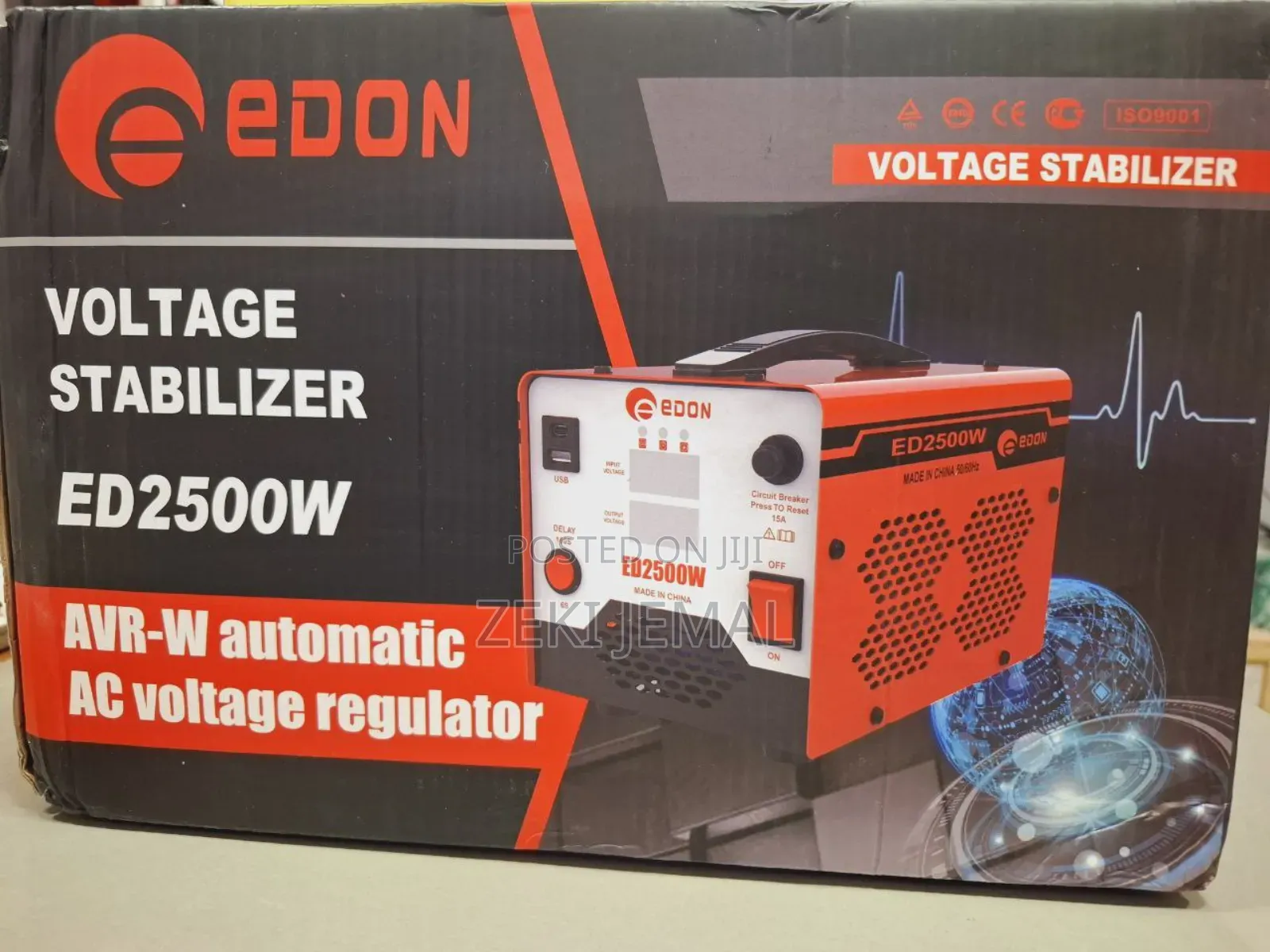 Edon Stablazer Avr-W Automatic Ac Voltage Regulator 2500w