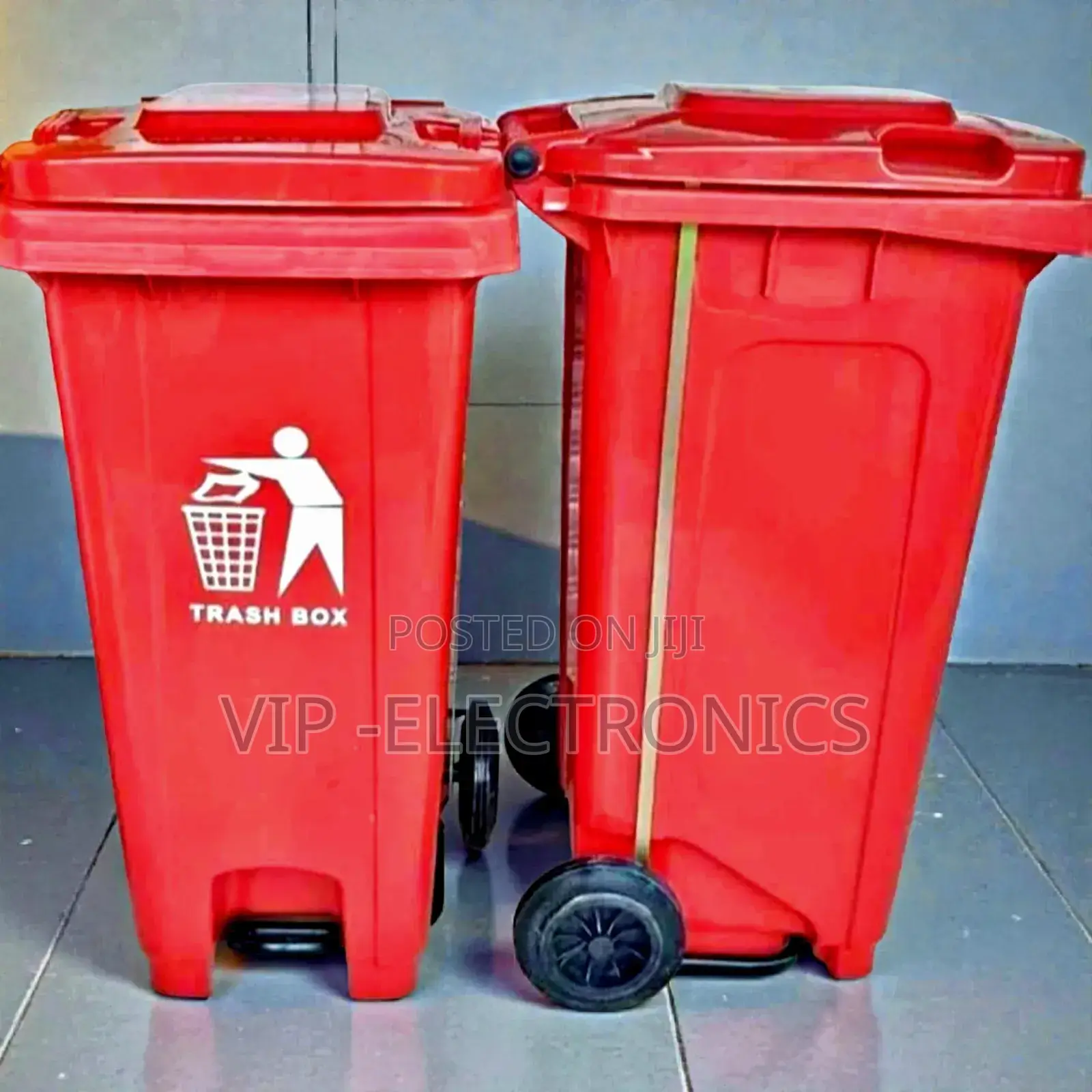 Trash Can Garbage 120liter (የቆሻሻ ማጠራቀሚያ)ጋርቤጅ