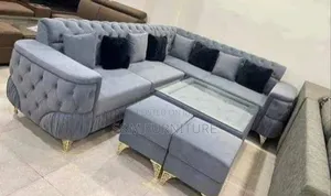Order L Shape Sofa With Table 2 Boxes to Live Comfortably. ሶፋ