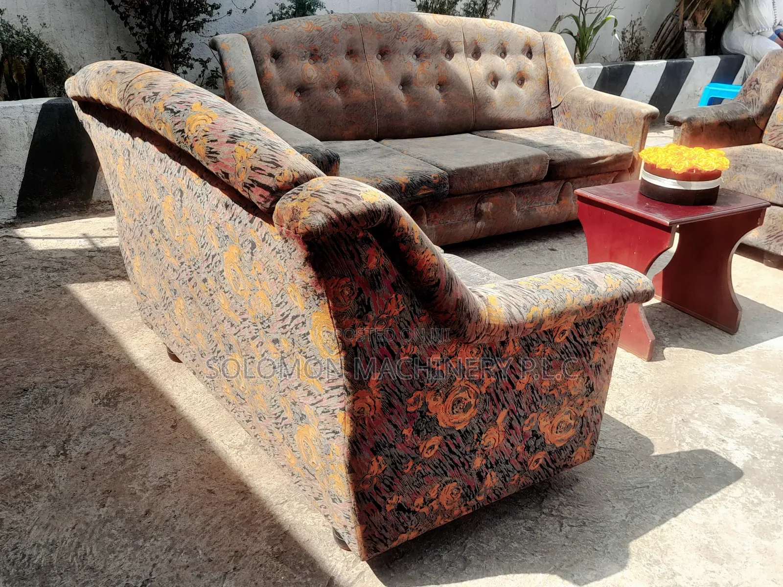 ያገለገለ ሶፋ የ3f (ስሪ ኤፍ )ሶፋ Used Sofa