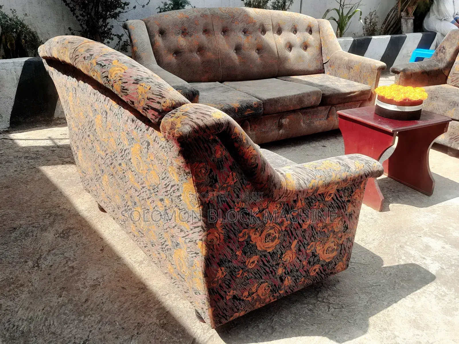 ያገለገለ ሶፋ የ3f (ስሪ ኤፍ )ሶፋ Used Sofa