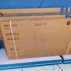 Infinix Smart Qled Tv 65 Inch Andraid Framless 2025 Model