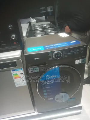 Media 14kg Washing Dryer Full Automatic Washing Machine Digital Feront