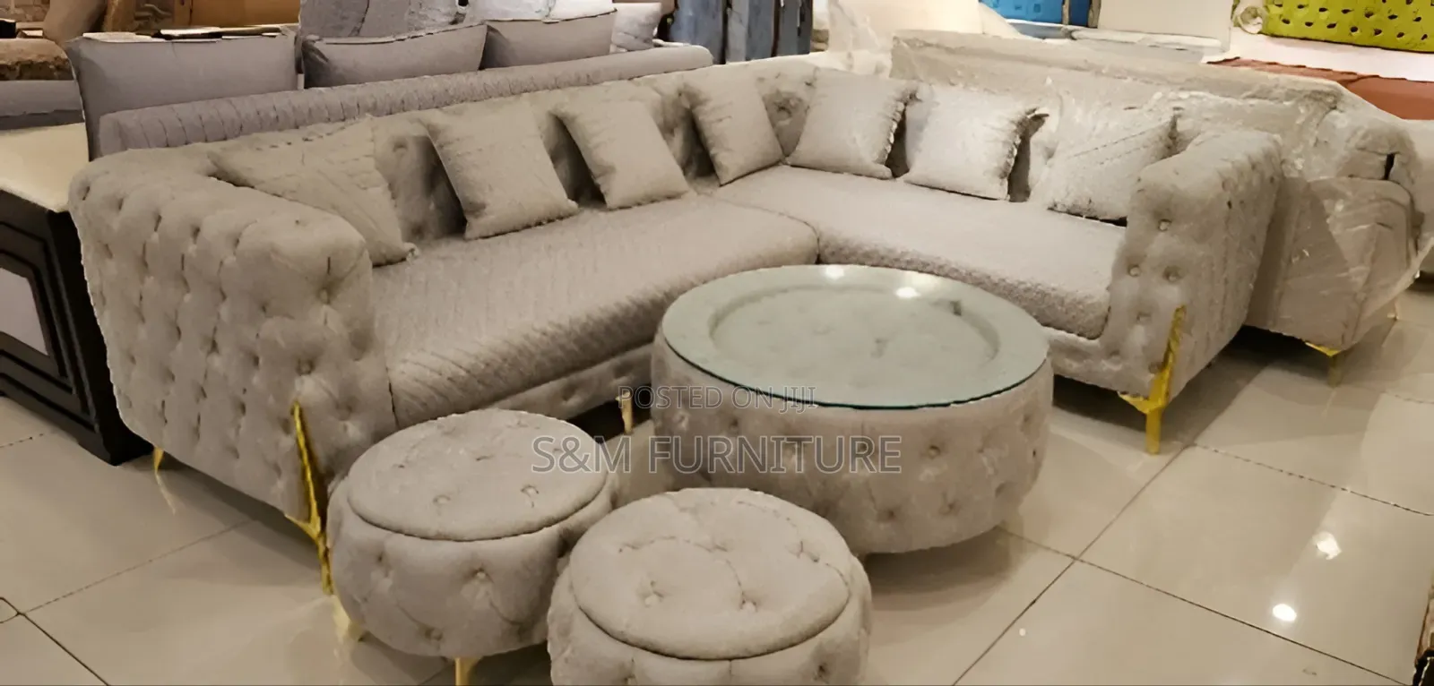 Order This Couch to Sink Into Cloud - Like Comfort. ሶፋ