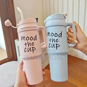 Photo - 1l Double Layer Stainless Steel Insulated Travel Tumbler