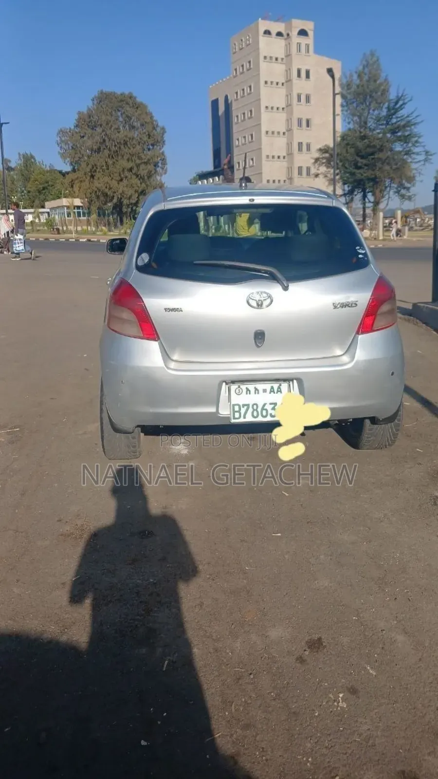 Toyota Yaris 2007 Silver