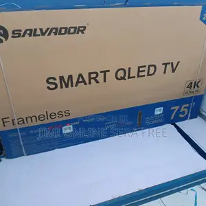Salvadoor Smart Qled Tv 75 Inch Andraid Framless 2025 Model Brand