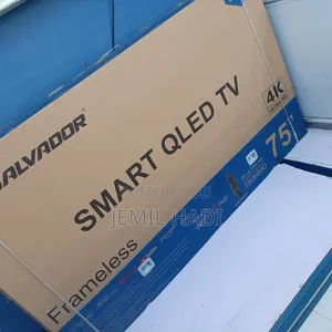 Salvadoor Smart Qled Tv 75 Inch Andraid Framless 2025 Model Brand