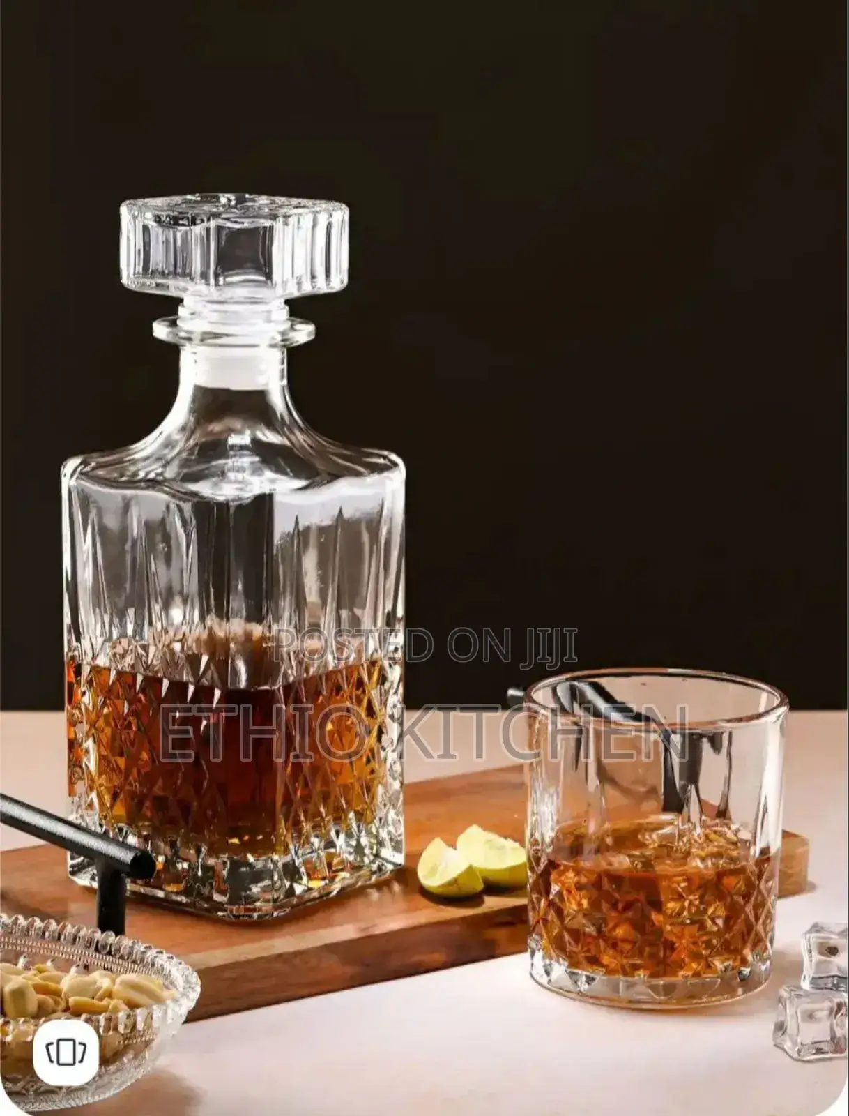 Whisky Decanter Glass Set 7pcs