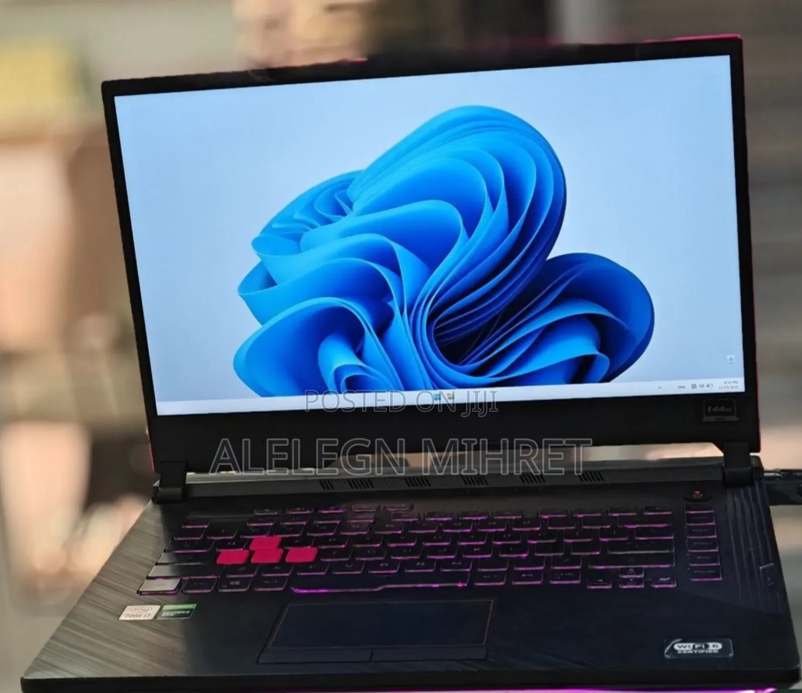 New Laptop Asus ROG Strix G15 32GB Intel Core I7 SSD 512GB