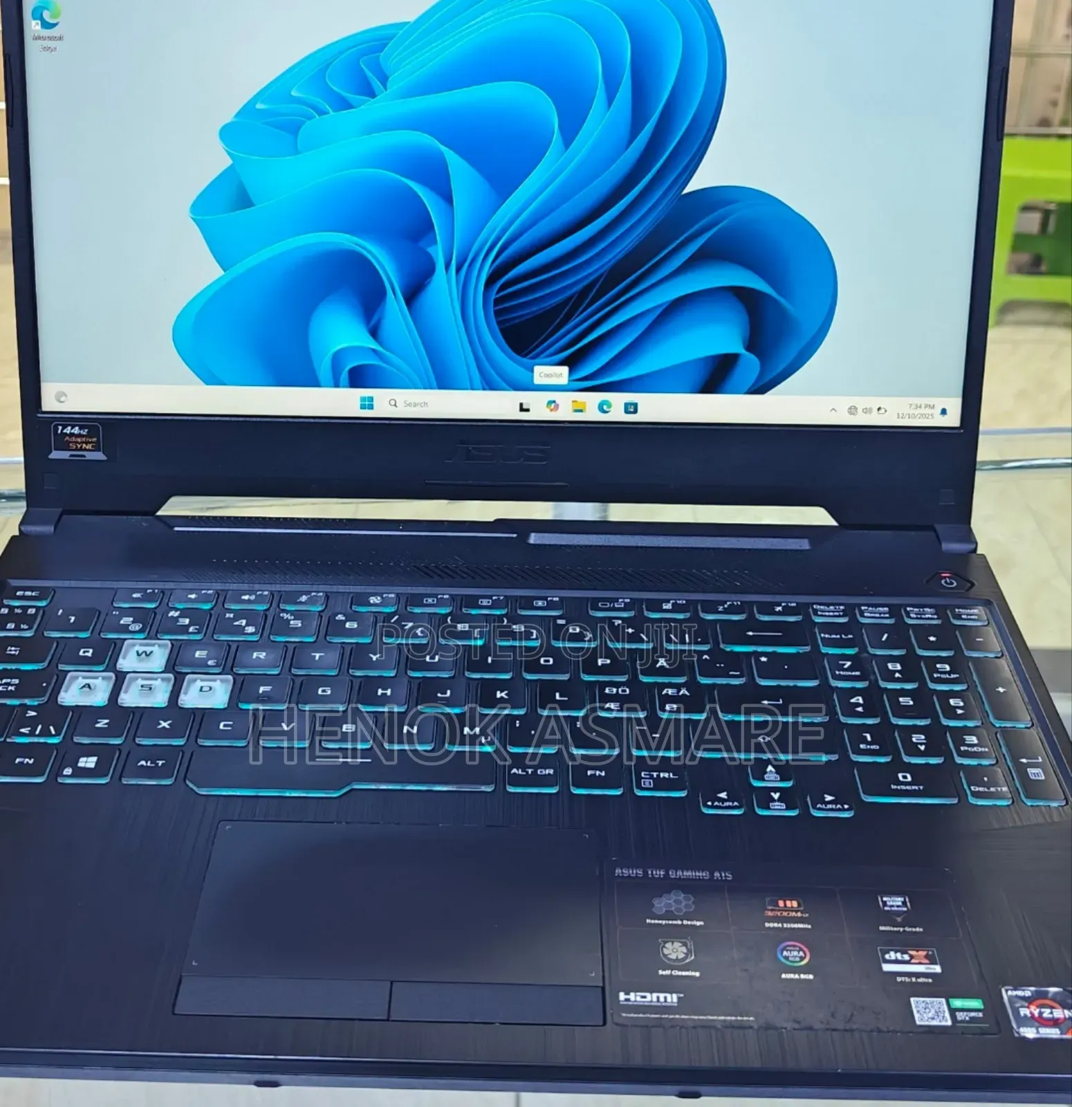 New Laptop Asus TUF Gaming A15 16GB AMD Ryzen 5 SSD 512GB