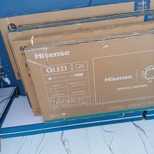 Hisense Smart Qled Q6 Mode Tv 55 Inch Andraid Framless 2025 Model
