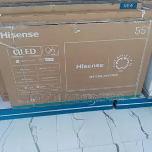 Hisense Smart Qled Q6 Mode Tv 55 Inch Andraid Framless 2025 Model