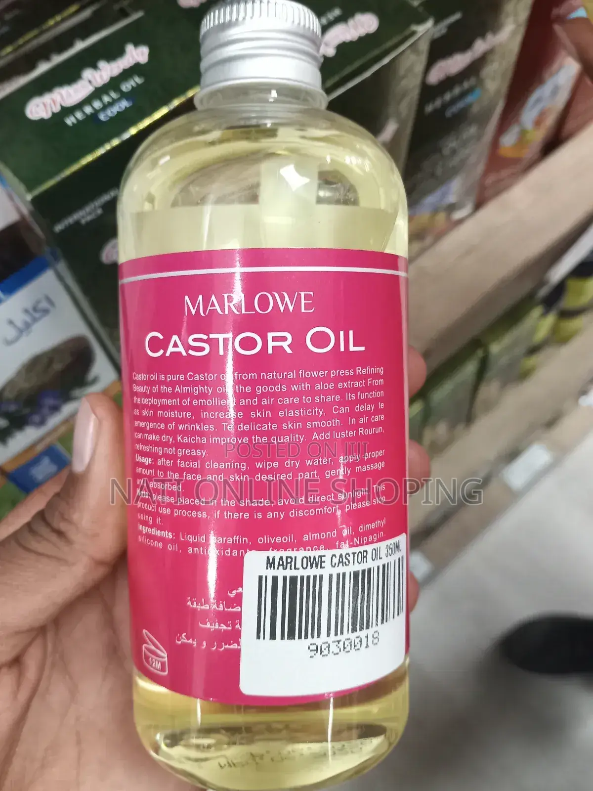 Marlowe Caster Oil