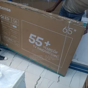 Photo - Hisense Smart Qled Tv 65 Inch Q6 Model Andraid Famless Adis 2025