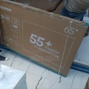 Hisense Smart Qled Tv 65 Inch Q6 Model Andraid Famless Adis 2025