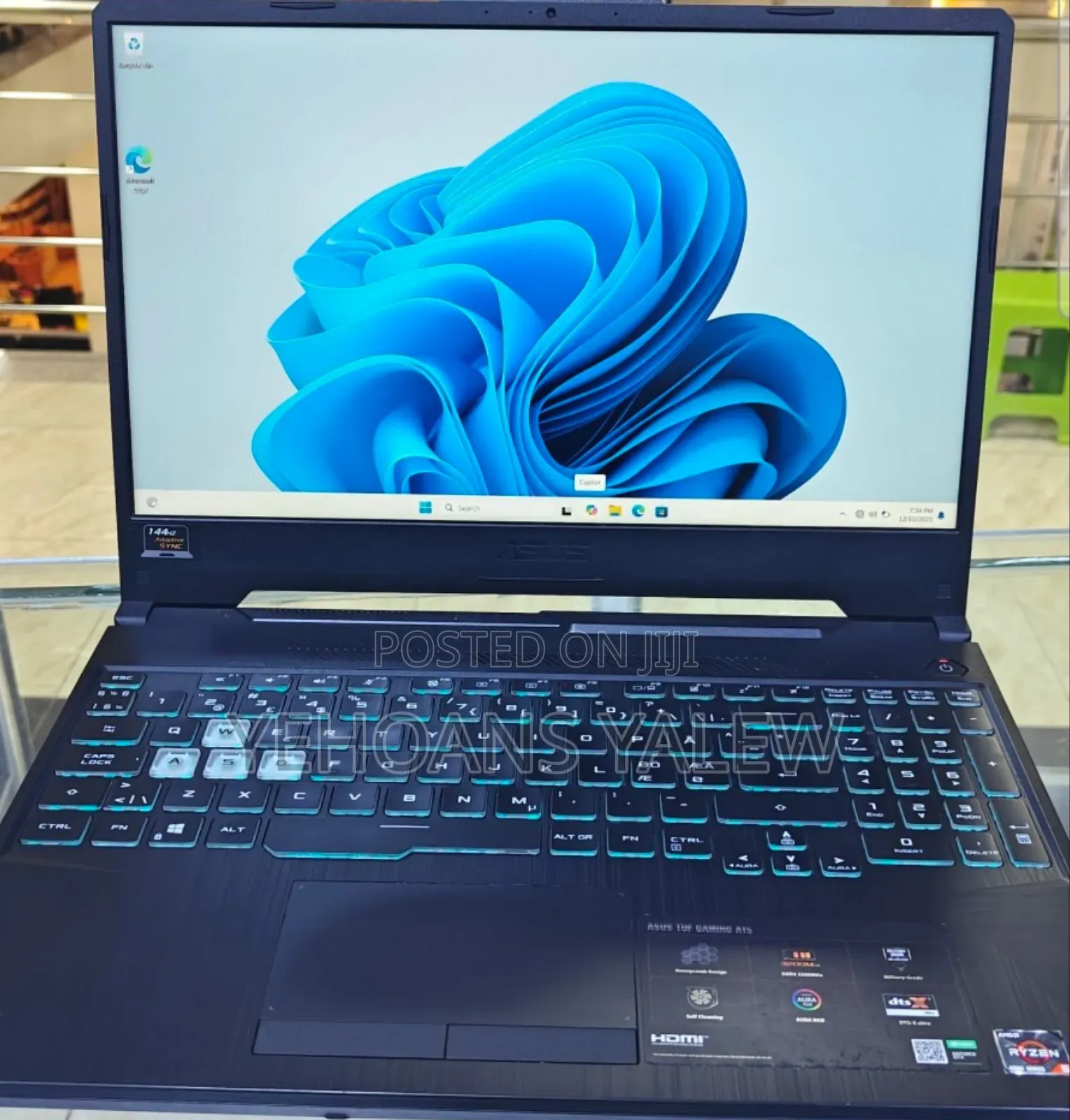 New Laptop Asus TUF Gaming FX504 16GB AMD Ryzen 5 SSD 512GB