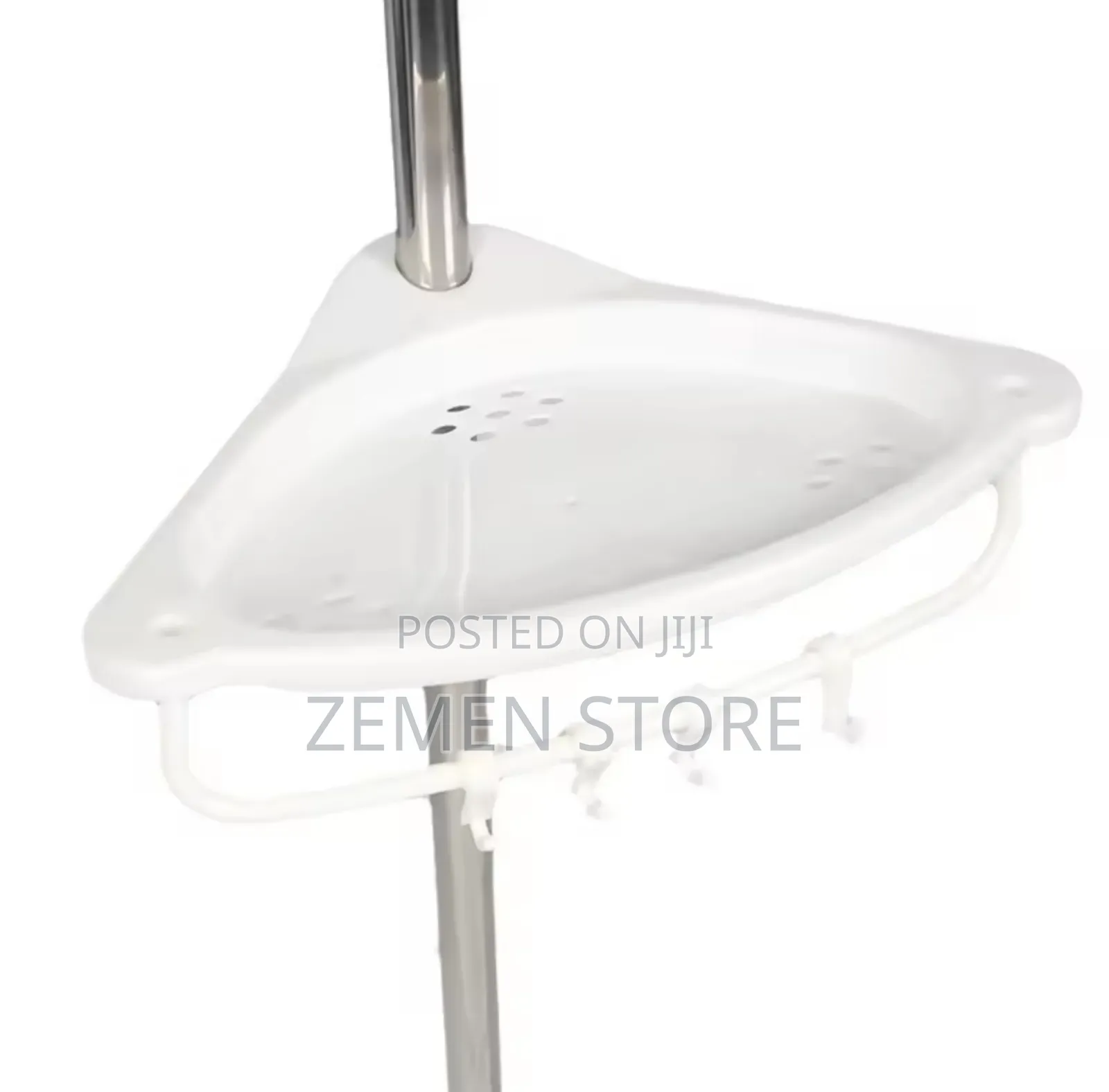 Adjustable 4-tier Bathroom Corner Shelf - Space Saver