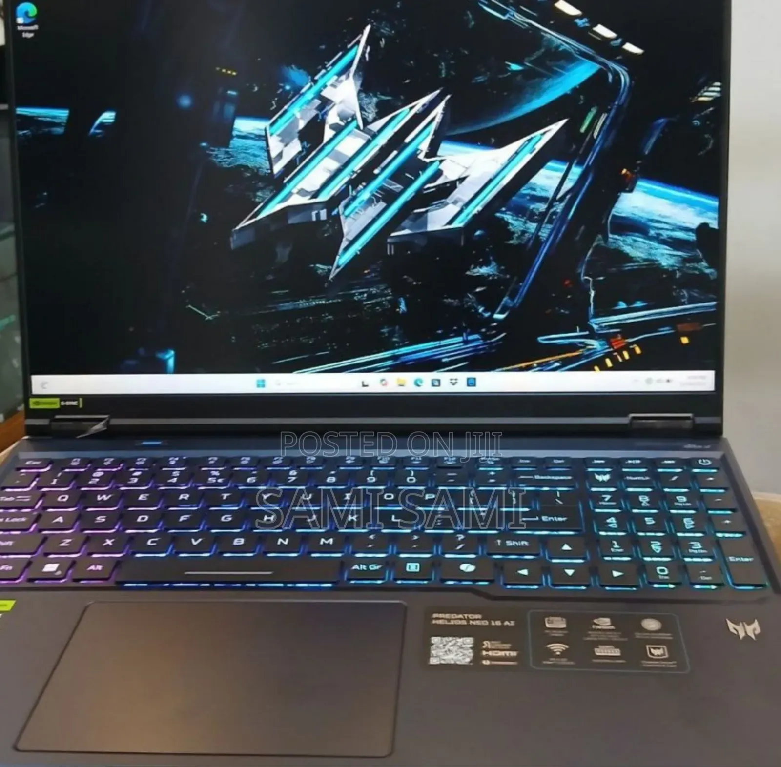 New Laptop Acer Predator Helios Neo 16 32GB Intel Core Ultra 9 SSD 1T