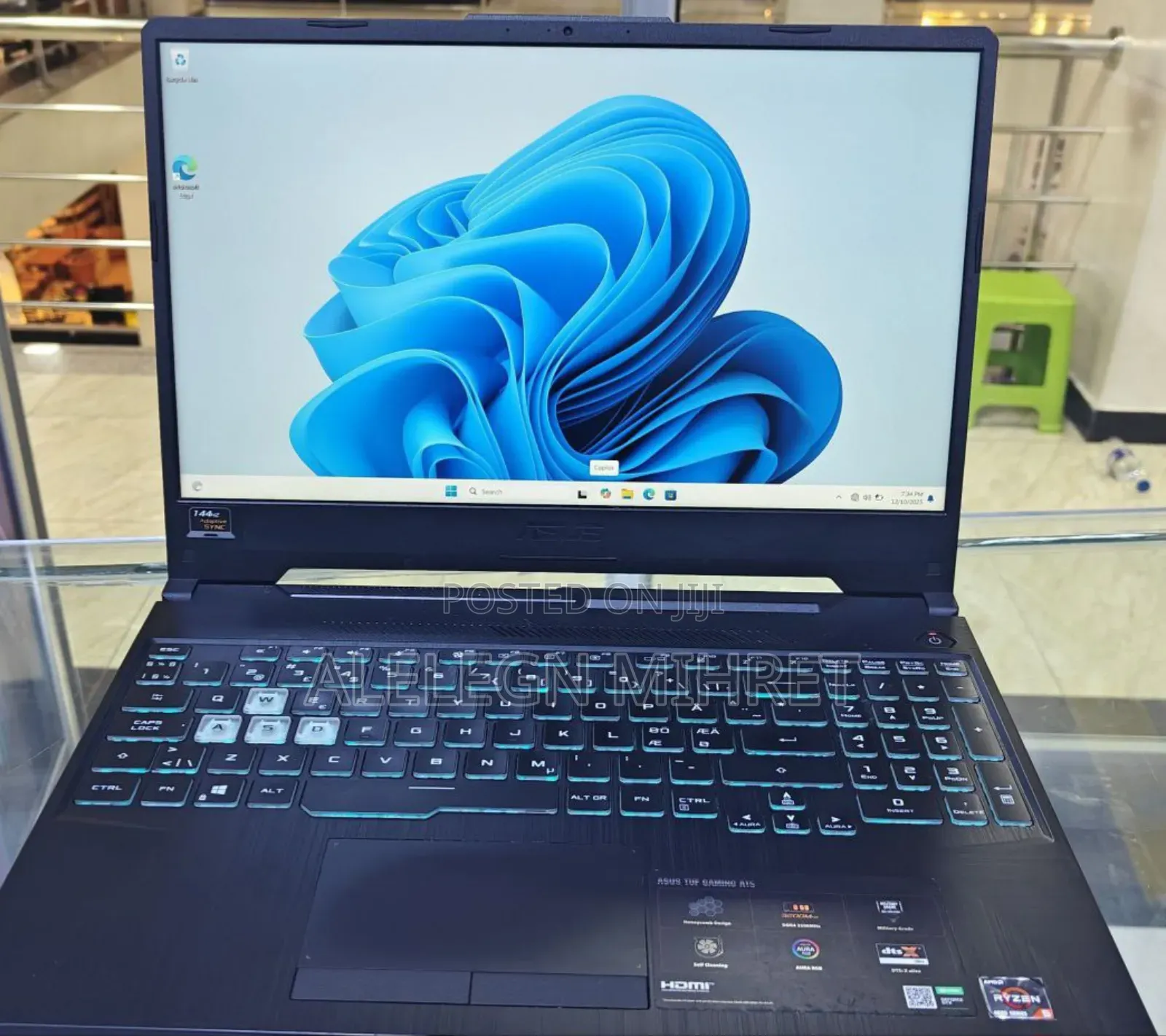 New Laptop Asus TUF Gaming A15 16GB AMD Ryzen 5 SSD 512GB