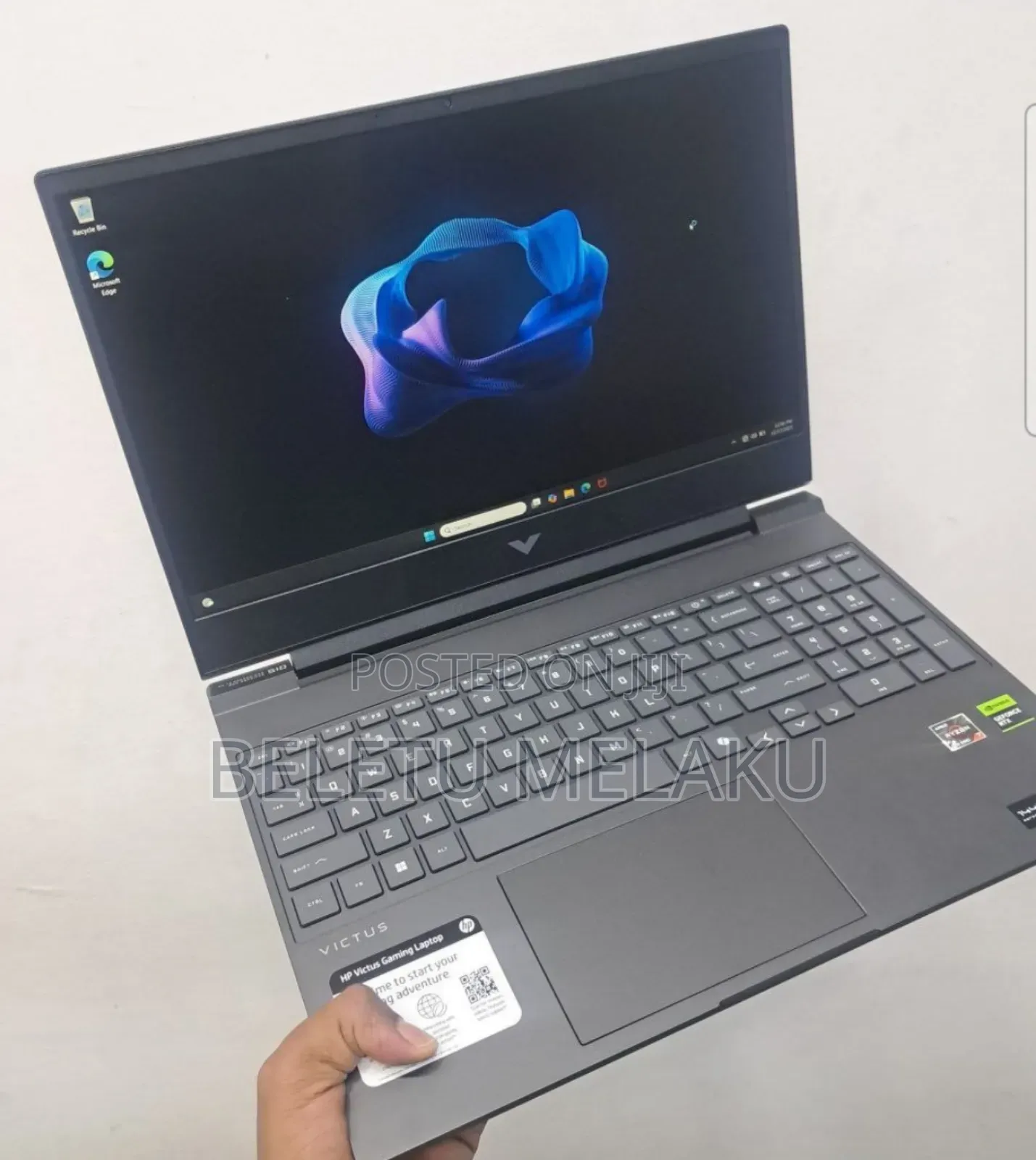 New Laptop HP Victus 15 16GB AMD Ryzen 7 SSD 512GB