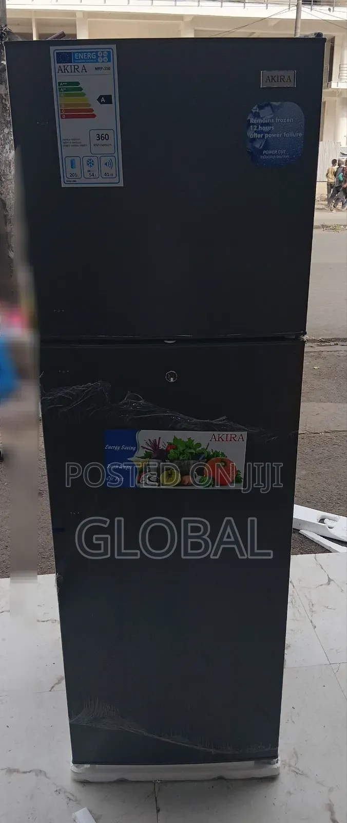 Akira 350"Litre Fan System Refrigerator