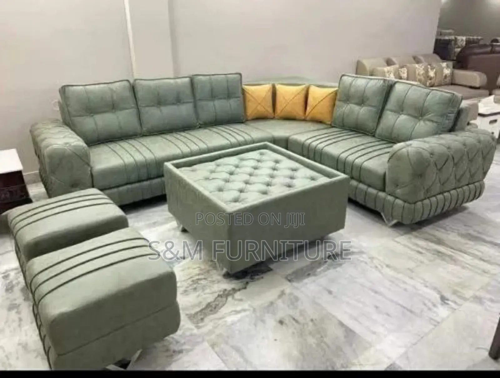 Order L Shape Sofa With Tailored Back. ሶፋ