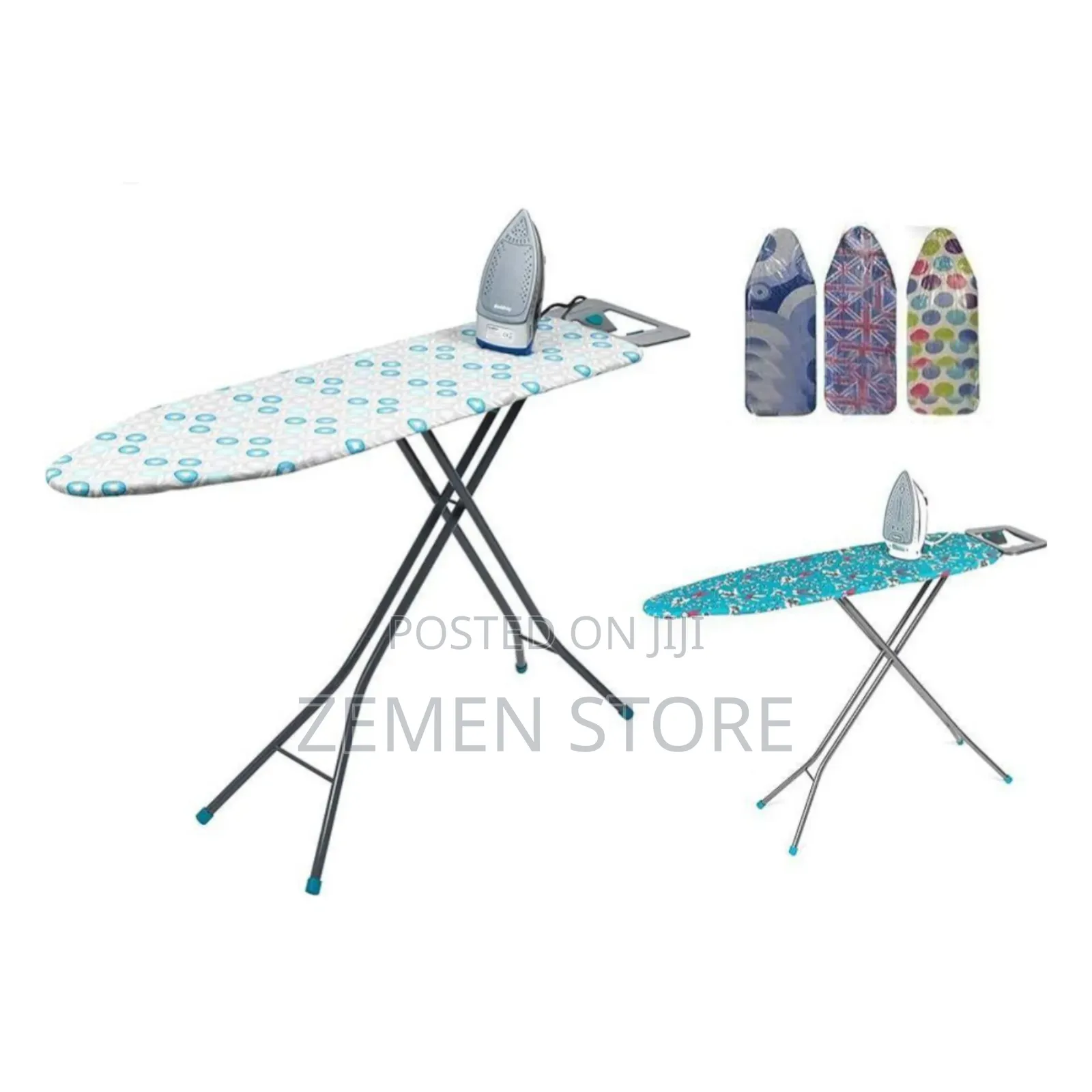 Foldable Heavy Duty Ironing Board ጥራት ያለው እና ጠንካራ የሚታጠፍ የልብስ መተኮሻ
