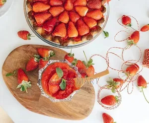 7 Piece Ice Cream Fruit Glass Cap