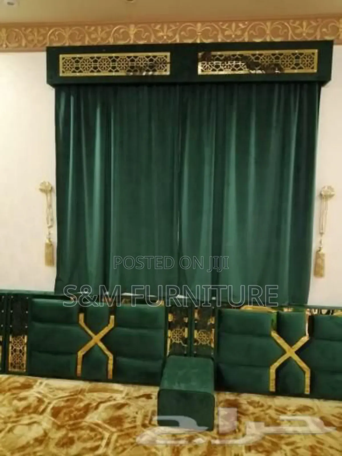 Attractive Arabian Majlis Backrests to Order. መጅሊስ ድጋፍ