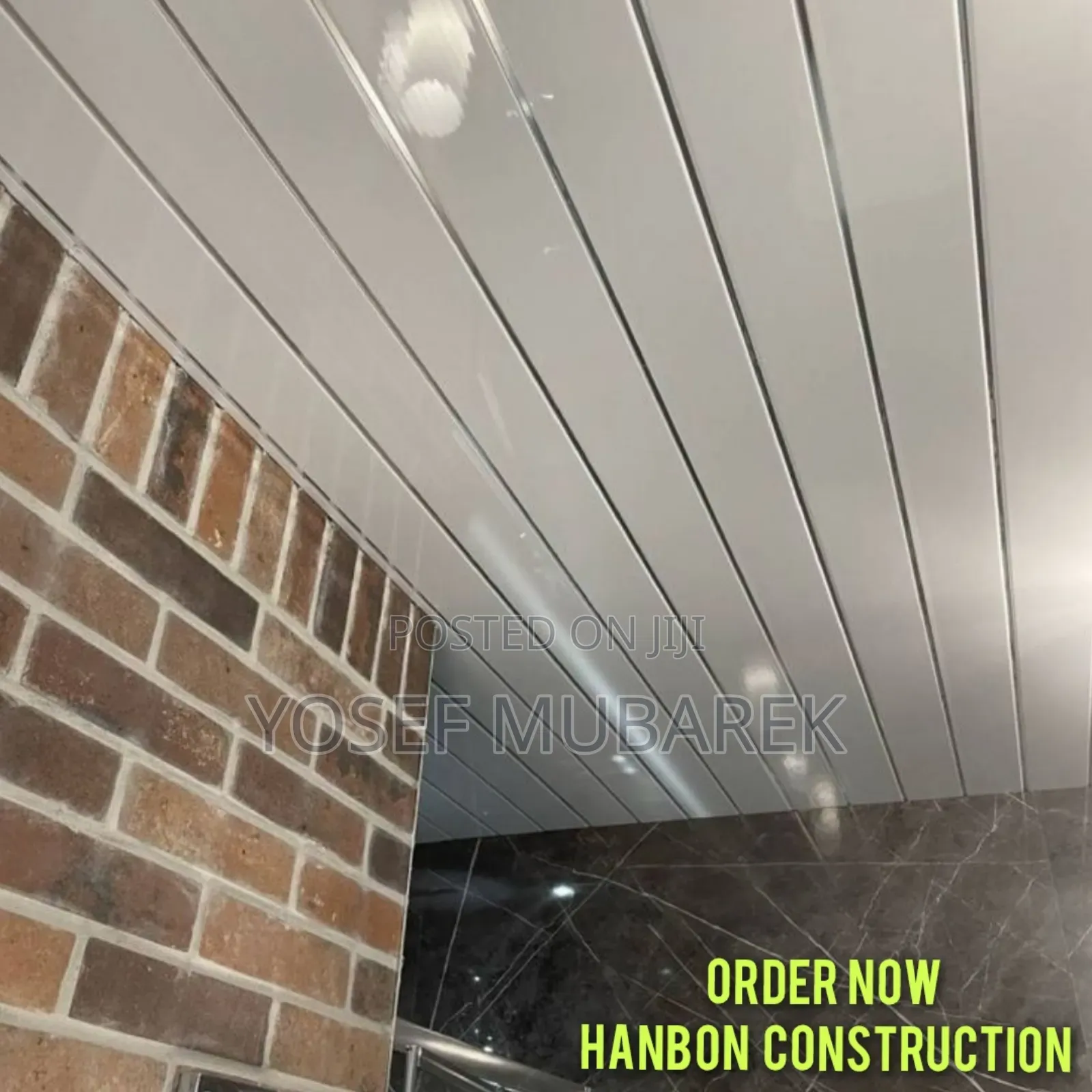 ጥራትና ጥንካሬ መለያችን ነው PVC Ceiling