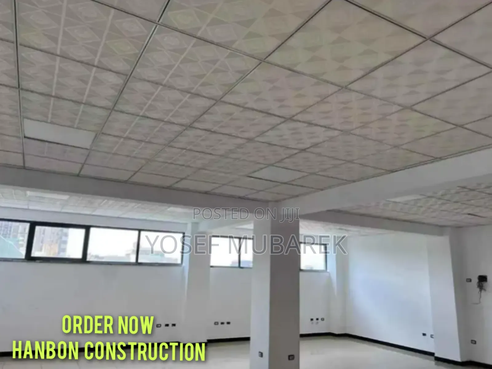 ጥራትና ጥንካሬ መለያችን ነው PVC Ceiling