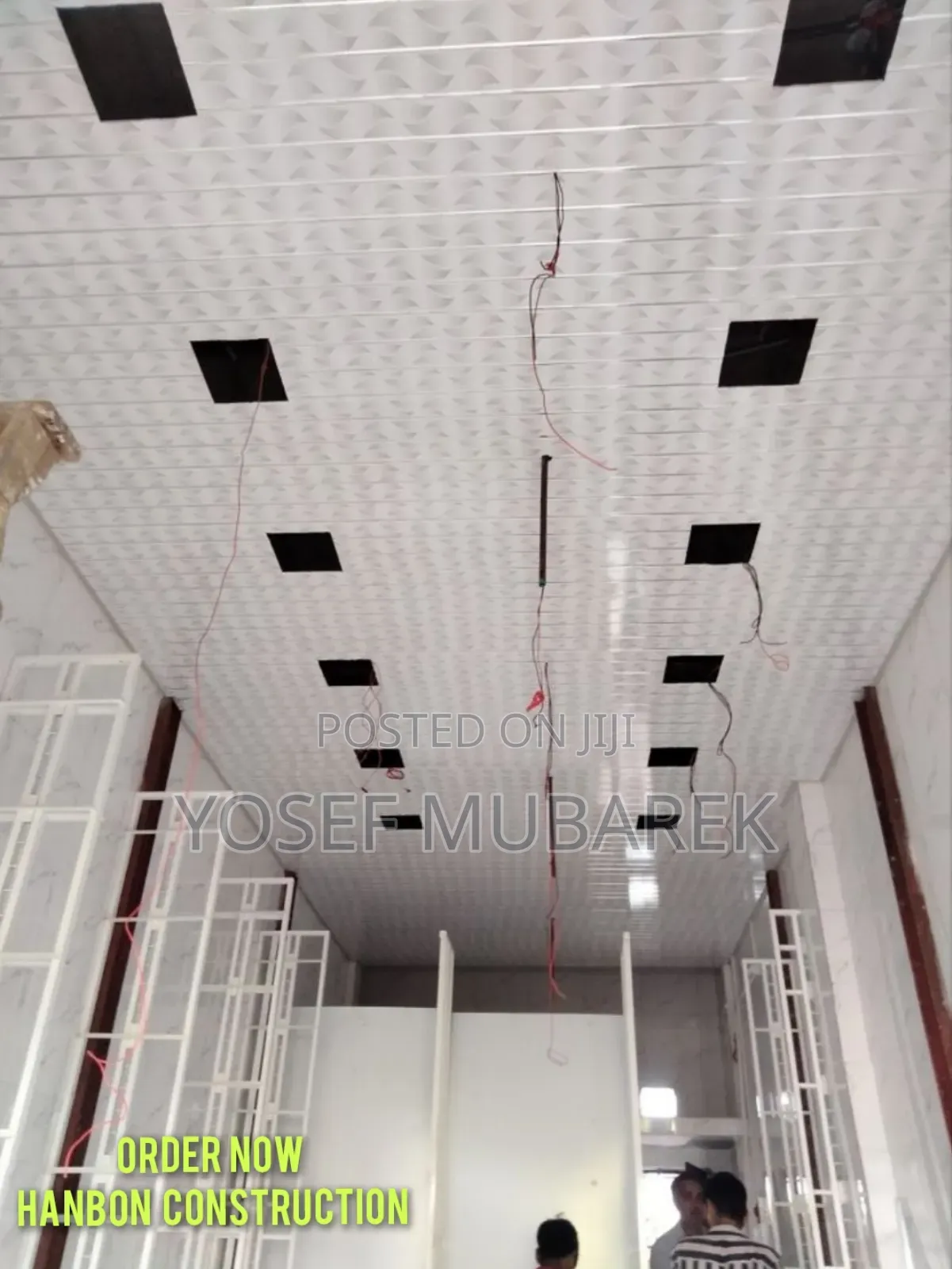 ዘመናዊና ዘላቂ የጣራ ዲዛይኖች PVC Ceiking ኮርኒስ