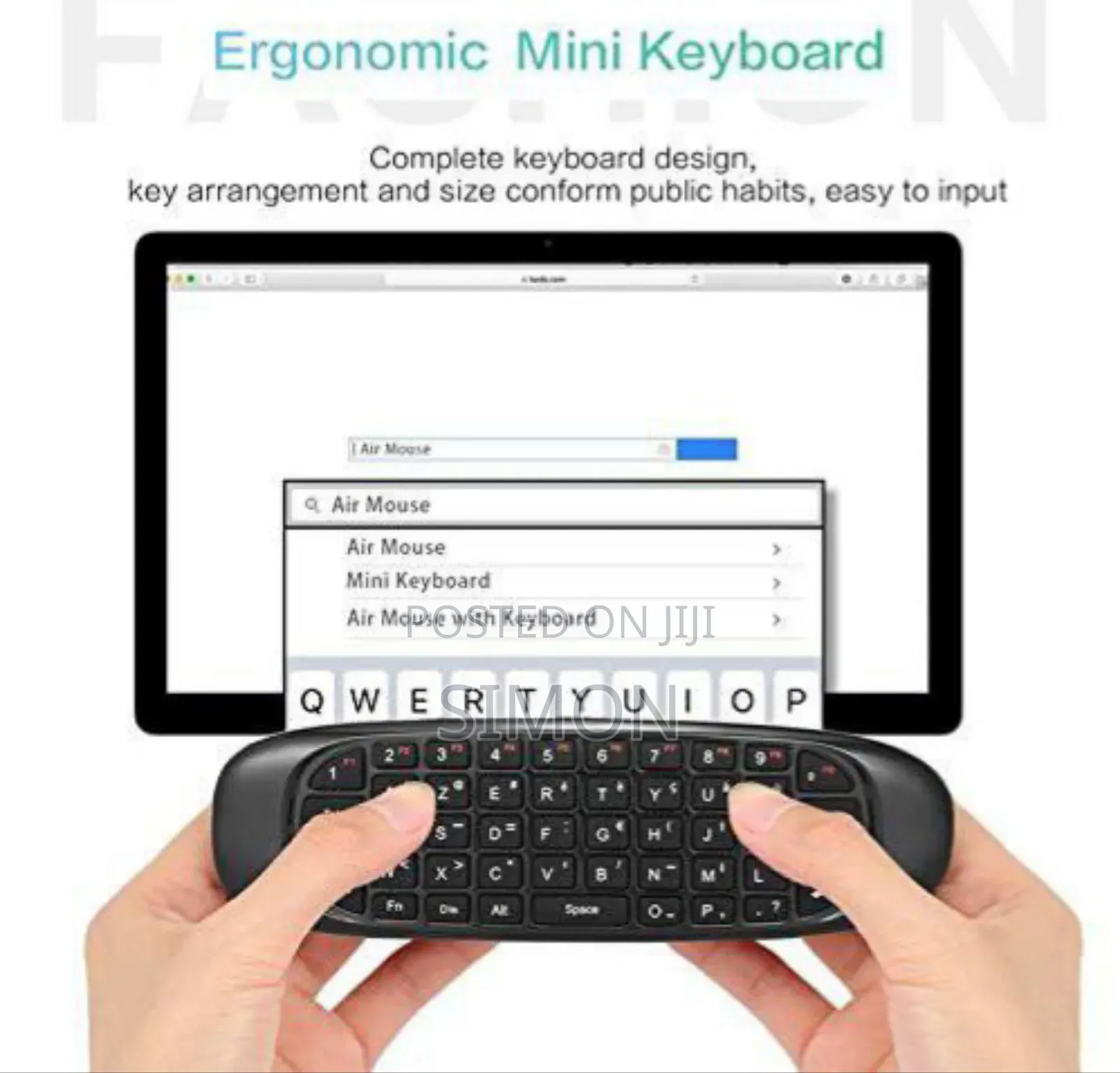 Air Mouse Remote for Smart Tv and Powerpoint Pointer