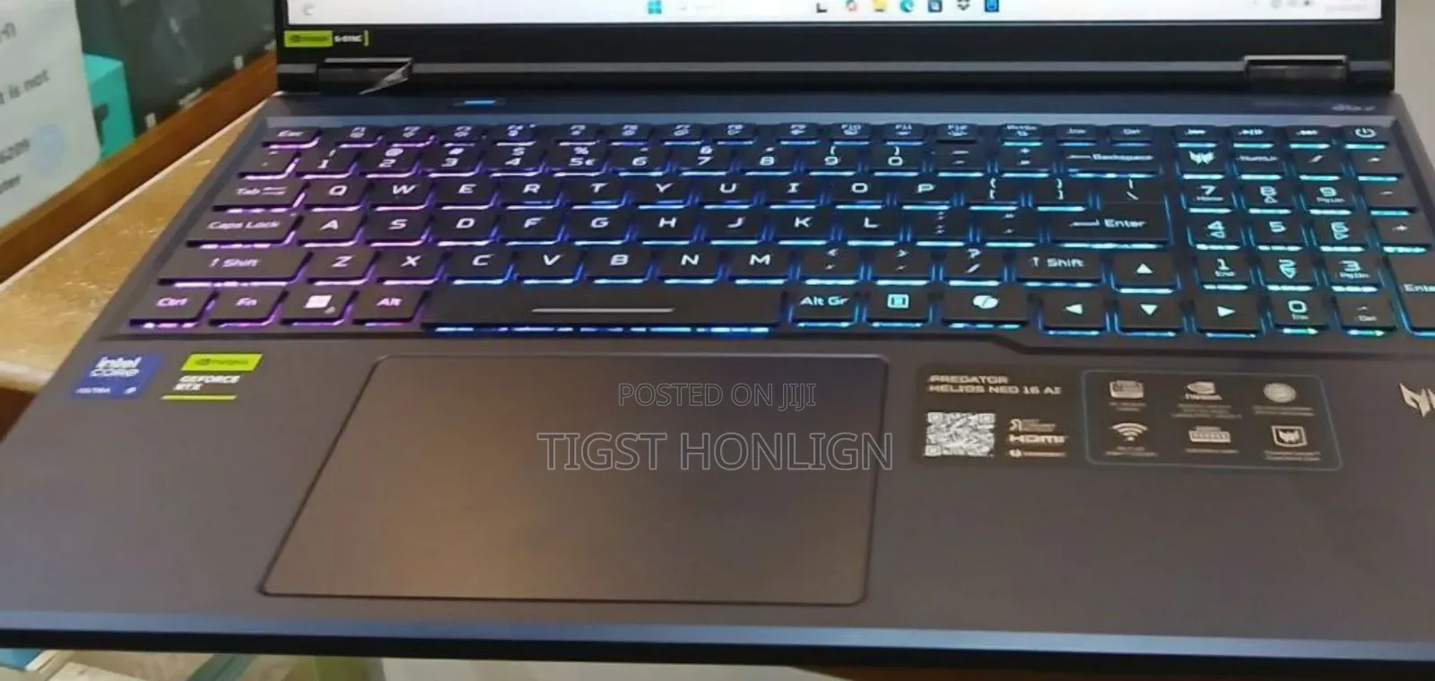 New Laptop Acer Predator Helios Neo 16 32GB Intel Core Ultra 9 SSD 1T