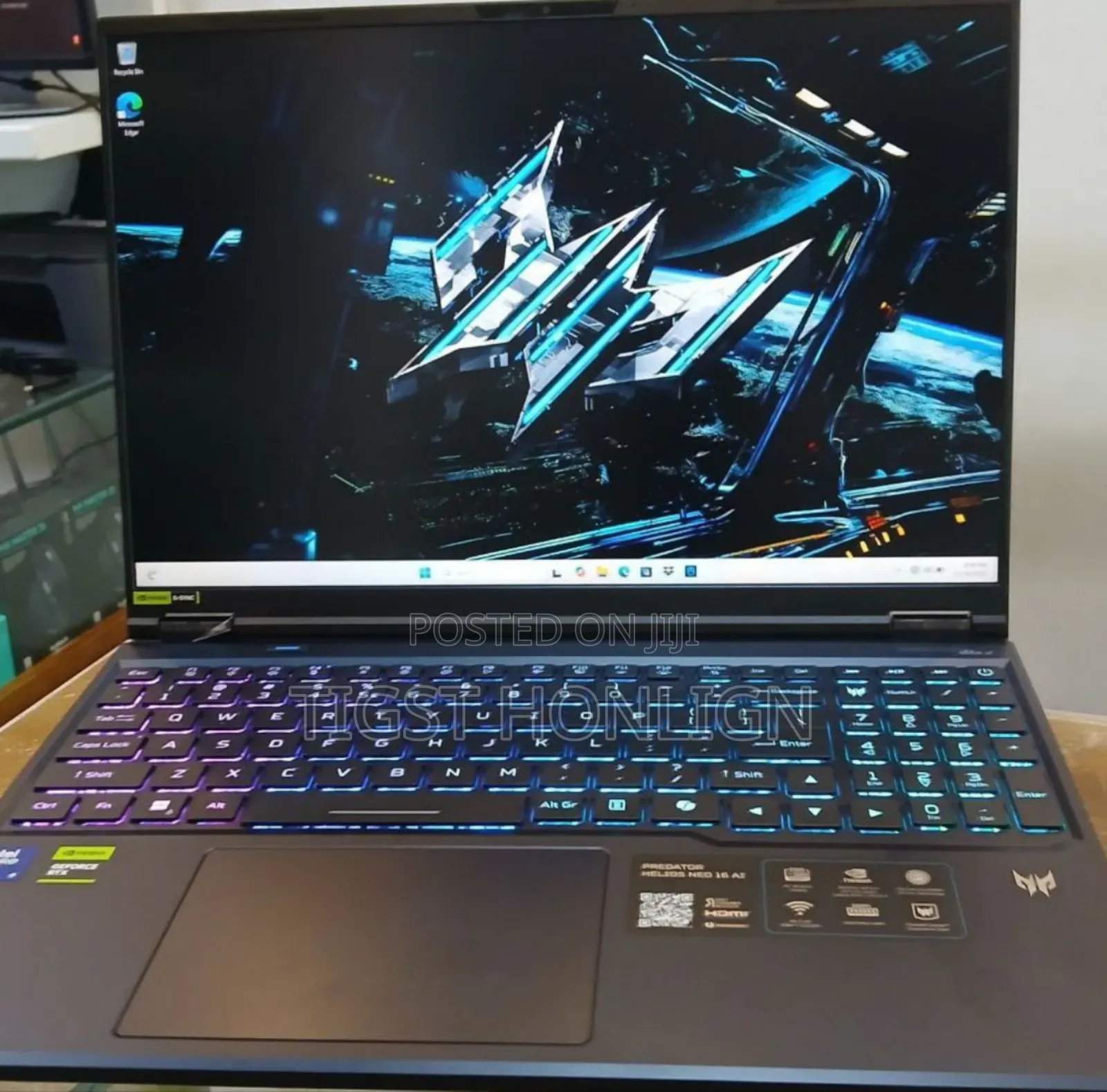 New Laptop Acer Predator Helios Neo 16 32GB Intel Core Ultra 9 SSD 1T