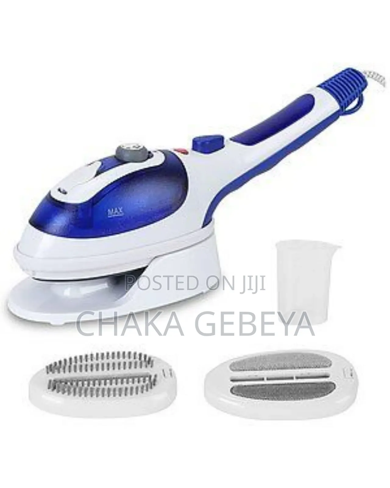 Compact Garment Steamer - Generates Steam Quickly - Perfect for Travel