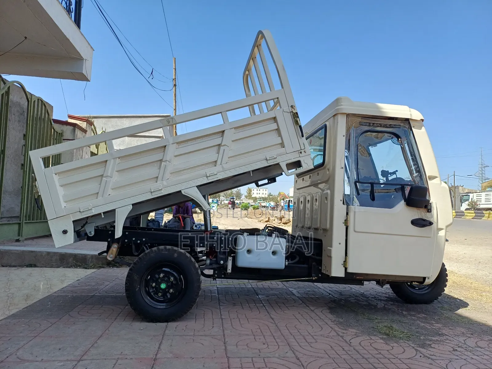 New Bajaj 2024 White