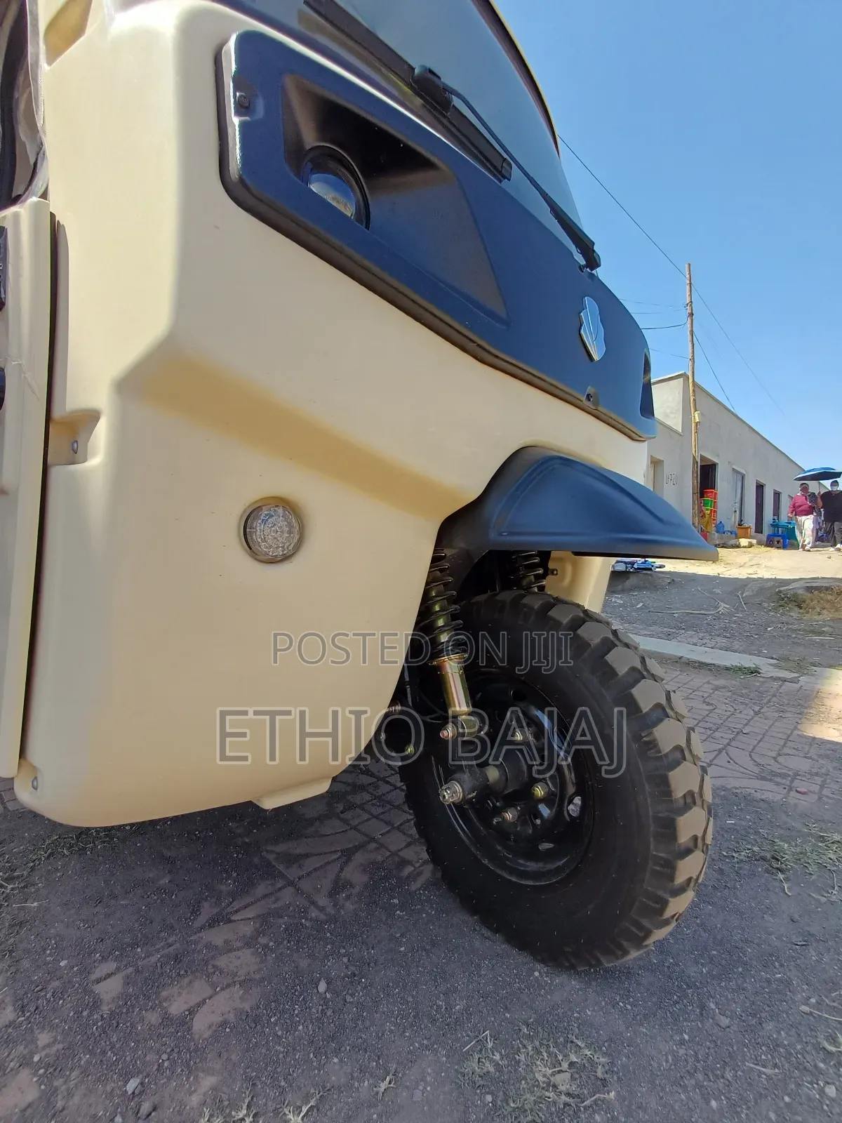 New Bajaj 2024 White