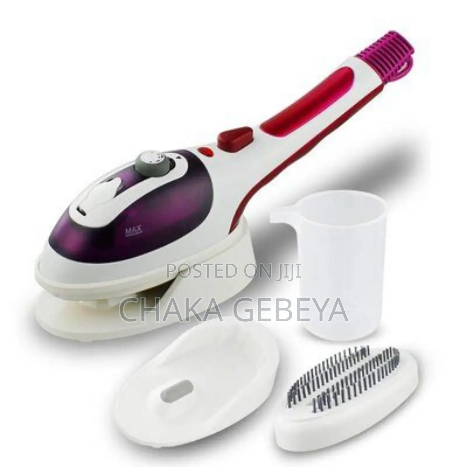 Mini Electric Steamer - Removes Wrinkles Fast - Energy Efficient