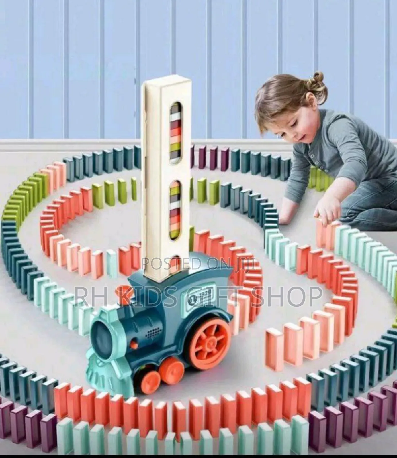 Kids Domino Train